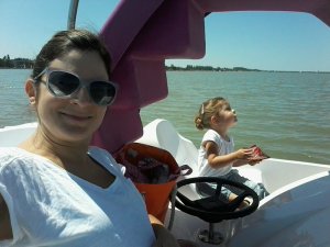 2015. július 11. - a Velencei-tó közepe